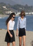 Taylor Swift & Lorde at the Beach in Malibu - February 2014