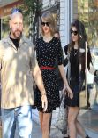 Taylor Swift & Lorde Street Style - Shopping in West Hollywood - February 2014