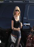 Taylor Swift Street Style - at a Dance Studio in Los Angeles, Feb. 2014