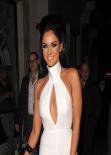 Vicky Pattison Night Out Style - Mayfair Hotel in London, February 2014