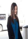 Victoria Justice Street Style - LAX Airport, February 2014