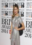 Zoe Hardman - The BRIT Awards 2014 at the 02 Arena in London