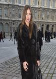 Adele Exarchopoulos in Paris - Louis Vuitton F/W Fashion Show - March 2014
