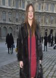 Adele Exarchopoulos in Paris - Louis Vuitton F/W Fashion Show - March 2014