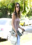 Alessandra Ambrosio Casual Street Style - Out in Beverly Hills, March 2014