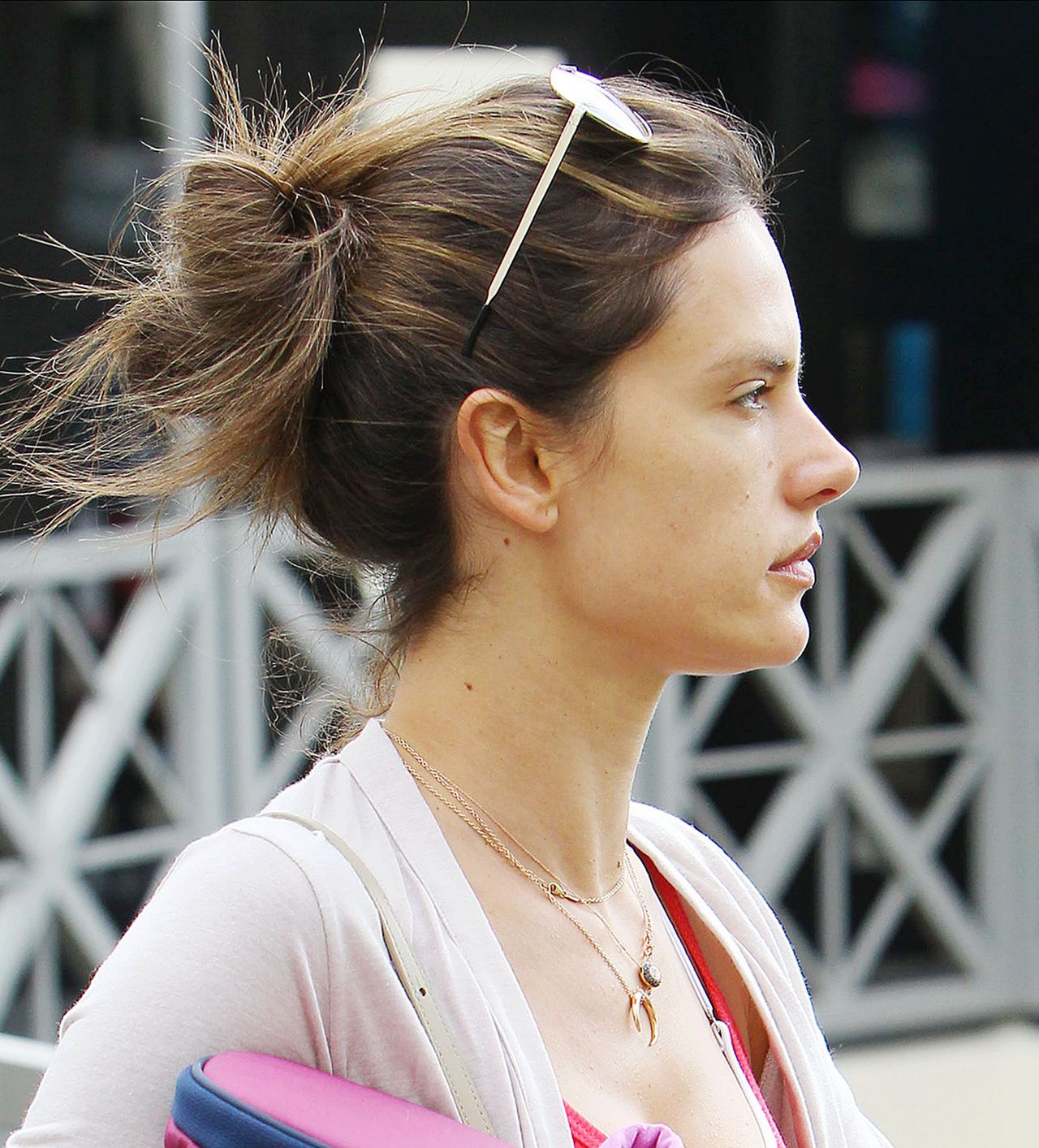 Alessandra Ambrosio - Leaves Yoga Classes in Brentwood - March 2014