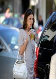 Alessandra Ambrosio - Sips a Cool Drink at Planet Blue - Beverly Hills, March 2014