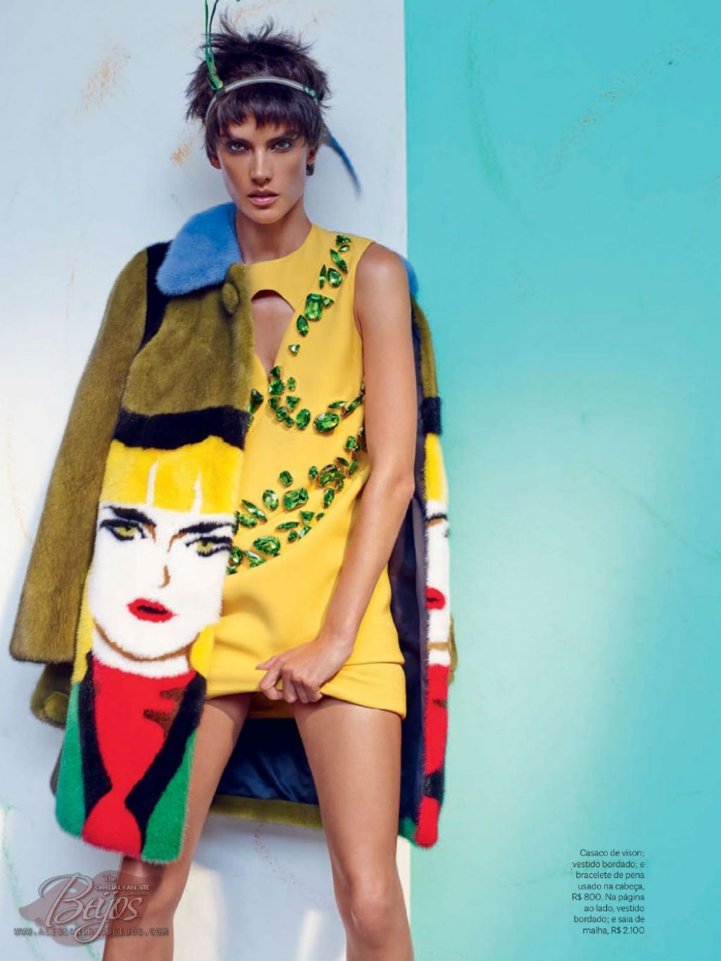 Alessandra Ambrosio – Vogue Magazine (Brasil) - March 2014 Issue ...
