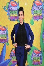 America Ferrera In Veronica Beard Separates - Nickelodeon’s Kids’ Choice Awards 2014