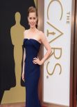 Amy Adams in Gucci with Tiffany & Co. jewels at 2014 Oscars