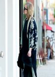 Ashlee Simpson Street Style - Shopping in Hollywood, March 2014
