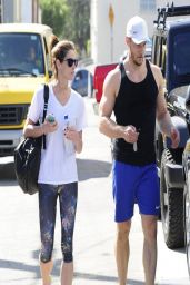 Ashley Greene Gym Style - Out in West Hollywood - March 2014