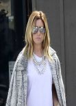Ashley Tisdale in Ripped Jeans - Leaving Mo