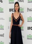 Aubrey Plaza Wearing Preen by Thornton Bregazzi - 2014 Film Independent Spirit Awards