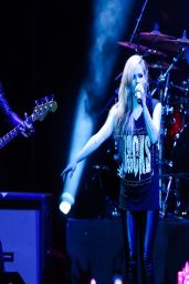 Avril Lavigne Performs in Taipei - China, March 2014