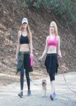 Bella Thorne - Hiking in Runyon Canyon, March 2014