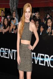 Bella Thorne Wearing Franziska Fox at ‘Divergent’ Premiere in Los ...