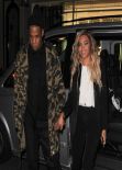 Beyonce and Jay Z Night out Style - Leaving the Arts Club in London