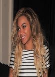 Beyonce Night Out Style - The Arts Club in Mayfair
