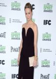 Brie Larson Wearing Maison Martin Margiela Dress - 2014 Film Independent Spirit Awards