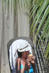 Britney Spears Bikini Candids - at a pool in Hawaii - March 2014