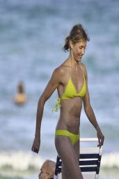 Cameron Diaz in Yellow Bikini - South Beach (July 2011)