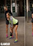Carrie Underwood - Glamour Magazine Website Workout Photos