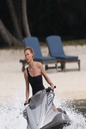 Charlize Theron in a Bikini - Photoshoot in Miami Beach, March 2014