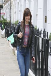 Daisy Lowe in Jeans - Out in London - March 2014