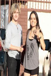 Danica McKellar at DWTS Rehearsal in Los Angeles, March 2014