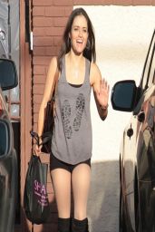 Danica McKellar at DWTS Rehearsal in Los Angeles, March 2014