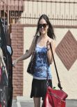 Danica McKellar Booty in Tights - DWTS Rehearsals in Hollywood