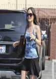Danica McKellar Booty in Tights - DWTS Rehearsals in Hollywood