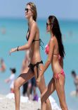 Deimante Guobyte Bikini Candids - Miami Beach - March 2014