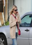 Diane Kruger in Ripped Jeans - Leaving Andy LeCompte Hair Salon in West Hollywood