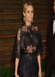 Diane Kruger Wearing Valentino Spring 2014 Cape Dress - 2014 Vanity Fair Oscars Party