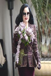 Dita Von Teese - The Chateau Marmont - Los Angeles, March 2014