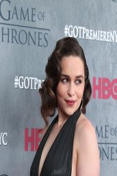 Emilia Clarke at ‘Game of Thrones’ Season 4 Premiere in New York