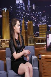 Emilia Clarke - The Tonight Show With Jimmy Fallon - March 2014