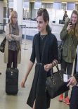 Emma Watson at Berlin Airport, March 2014