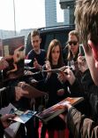 Emma Watson in Berlin - Signing Autographs, March 2014