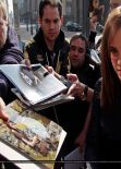 Emma Watson in Berlin - Signing Autographs, March 2014