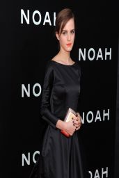 Emma Watson on Red Carpet - 'Noah' Premiere in New York City • CelebMafia