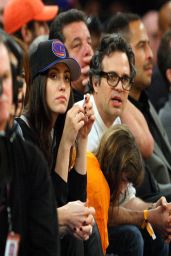 Emmy Rossum at the Knicks Game in New York City - March 2014