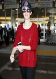 Emmy Rossum - Los Angeles International Airport - March 2014