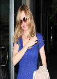 Heather Graham Night out Style - Leaving Crossroads Vegan Restaurant in West Hollywood
