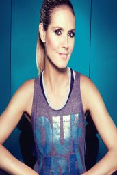 Heidi Klum - New Balance Photoshoot Spring-Summer 2014