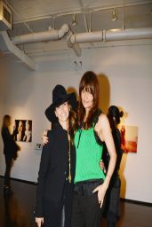 Helena Christensen in NYC - Fashion Photography Exhibition - March 2014
