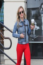 Hilary Duff in Jeans - Out in Sherman Oaks - March 2014
