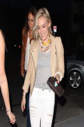 Hilary Duff Night Out Style - at Crossroads Resturant With Friends in Los Angeles - March 2014